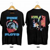 Pink Floyd World Tour 1989 Shirt Double Sided Black - OtherBrick