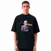 Pink Freud Dark Side Of The Mind Front Shirt Man Black - OtherBrick