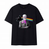 Pink Freud Dark Side Of The Mind Front Tshirt Black - OtherBrick