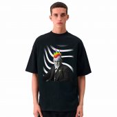 Pink Freud Punk Gangster Pink Floyd Front Shirt Man Black - OtherBrick