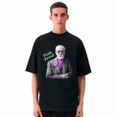 Pink Psychological Wall Front Shirt Man Black - OtherBrick