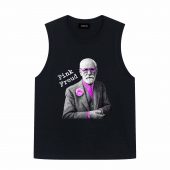 Pink Psychological Wall Front Tank Black - OtherBrick