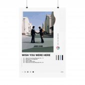 The Wish You Were Here Album Cover 1975 Handshake Pink Floyd Poster - OtherBrick