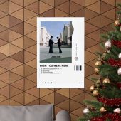 The Wish You Were Here Album Cover 1975 Handshake Pink Floyd Poster 2 - OtherBrick