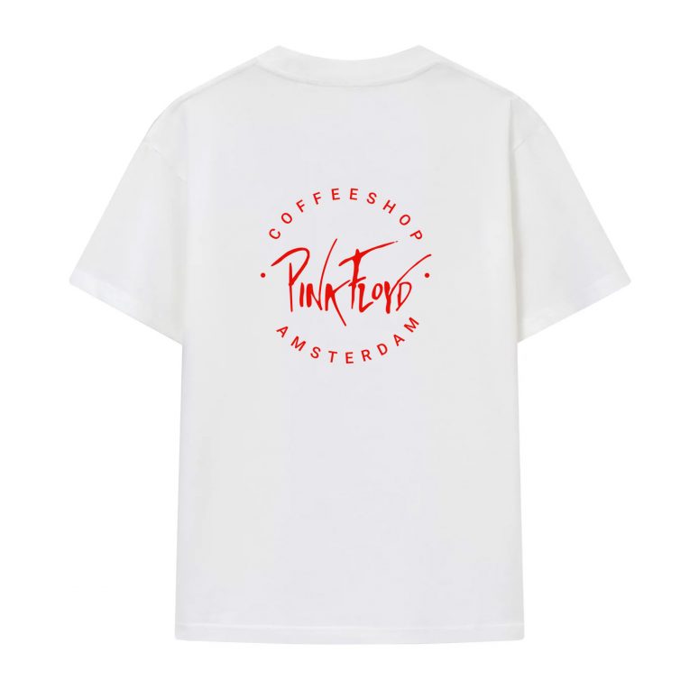 Vintage 1980s Pink Floyd Coffee Shop Amsterdam Band Shirt