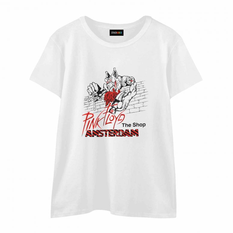 Vintage 1980s Pink Floyd Coffee Shop Amsterdam Band Shirt