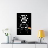 Wish You Not Here Black Cat Pink Floyd Poster 4 - OtherBrick