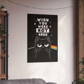 Wish You Not Here Black Cat Pink Floyd Poster 5 - OtherBrick
