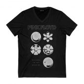 Wish You Were Here 50 Gears Front Vneck Black - OtherBrick