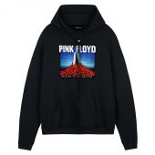 Wish You Were Here 50 Monolith Drawing Front Hoodie Black - OtherBrick