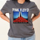 Wish You Were Here 50 Monolith Drawing Front Shirt Woman Grey - OtherBrick