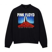 Wish You Were Here 50 Monolith Drawing Front Sweatshirt Black - OtherBrick