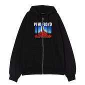 Wish You Were Here 50 Monolith Drawing Front Ziphoodie Black - OtherBrick