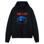 Wish You Were Here 50 The Machine Creature Drawing Front Hoodie Black - OtherBrick