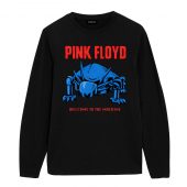 Wish You Were Here 50 The Machine Creature Drawing Front Longsleeve Black - OtherBrick