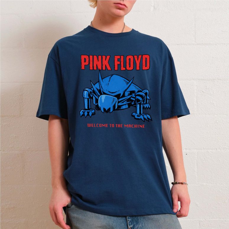 Wish You Were Here 50 The Machine Creature Drawing Pink Floyd Shirt