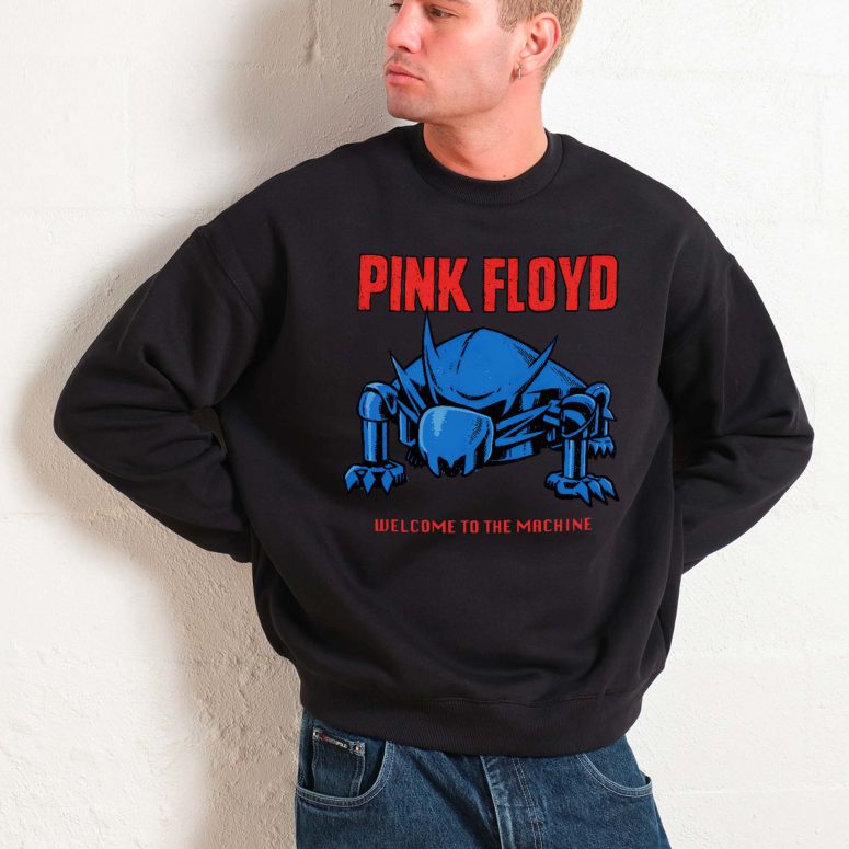 Wish You Were Here 50 The Machine Creature Drawing Pink Floyd Shirt