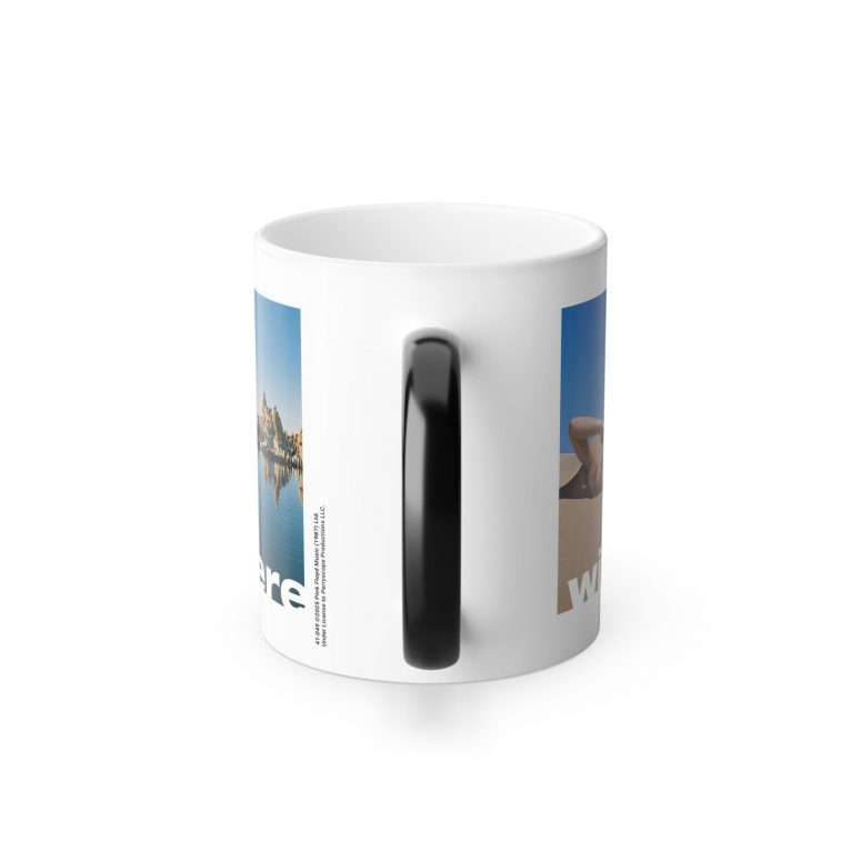 Wish You Were Here Swim Veil Shake Hand Diver Color Changing Pink Floyd Mug