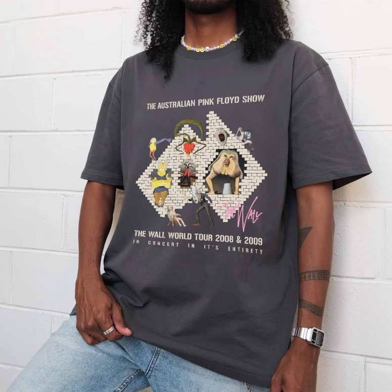 Australian Pink Floyd The Wall Tour 2008 Shirt Australian Pink Floyd The Wall Tour 2008 Shirt