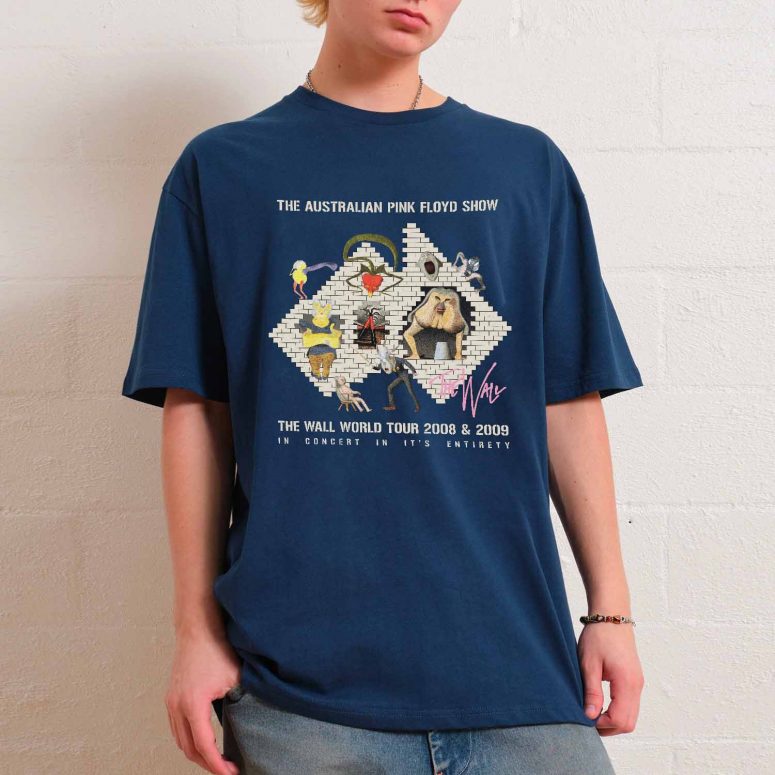 Australian Pink Floyd The Wall Tour 2008 Shirt Australian Pink Floyd The Wall Tour 2008 Shirt