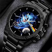 Black Hole Dark Side Galaxy Watches Black - OtherBrick