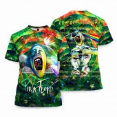 Comfortably Numb Screaming Face The Wall Green Pink Floyd Shirt Rshirt - OtherBrick