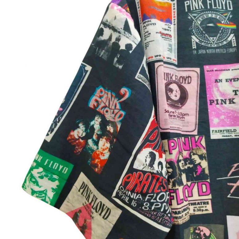 DSOTM WYWH Animals Album Poster Pink Floyd Hawaiian Shirt