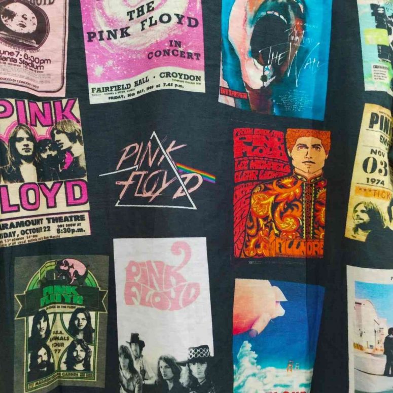 DSOTM WYWH Animals Album Poster Pink Floyd Hawaiian Shirt