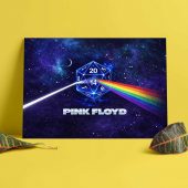 Dsotm X Dungeons And Dragons Dice Pink Floyd Poster Ph2 - OtherBrick