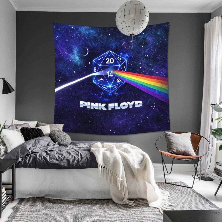 DSOTM x Dungeons and Dragons Dice Pink Floyd Tapestry 12.20.40 DSOTM x Dungeons and Dragons Dice Pink Floyd Tapestry 12.20.40