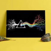 Dark Side Of Roots Prism Pink Floyd Poster Ph2 - OtherBrick