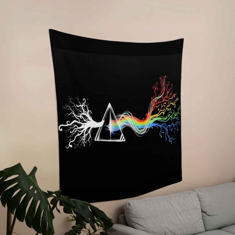 Dark Side Of Roots Prism Pink Floyd Tapestry 12.20.40 Dark Side Of Roots Prism Pink Floyd Tapestry 12.20.40