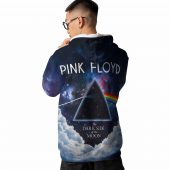 Dark Side Of The Moon Glaxy Sky Pink Floyd Hoodie Back - OtherBrick