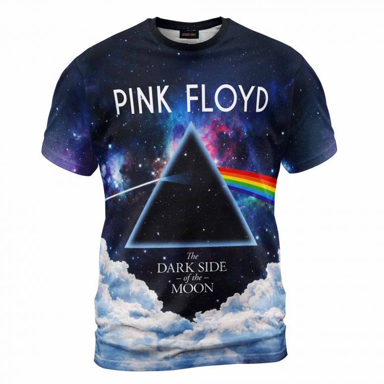 Dark Side Of The Moon Galaxy Sky Pink Floyd Shirt
