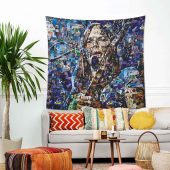 David Gilmour Mosaic Album Rock Art Pink Floyd Tapestry Tpt L1 - OtherBrick