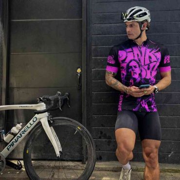 David Gilmour Pink Floyd Kimberly Osceola Pepperland San Rafael Pink Floyd Shortsleeve Cycling Jersey