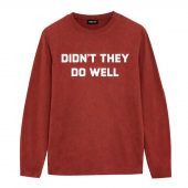 Didnt They Do Well Tee Worn By David Gilmourfront Longsleeve Red - OtherBrick
