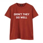 Didnt They Do Well Tee Worn By David Gilmourfront Wtee Red - OtherBrick