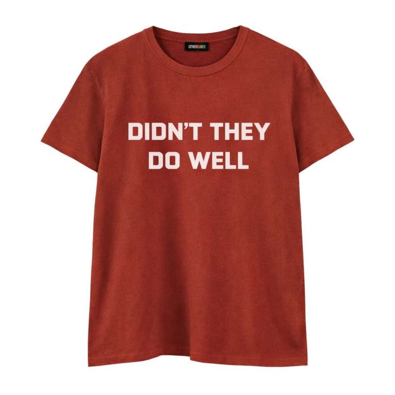 Didnt they do well tee worn by David Gilmour 1977 Pink Floyd Shirt Didnt they do well tee worn by David Gilmour 1977 Pink Floyd Shirt