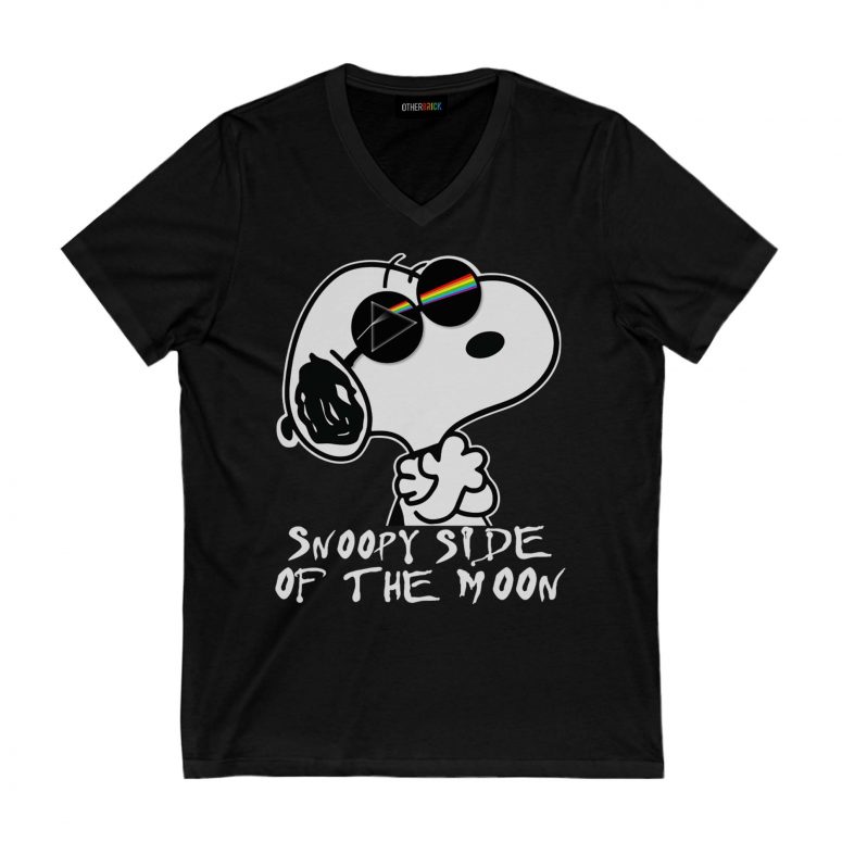 Joe Cool Snoopy Side Of The Moon Pink Floyd Shirt Joe Cool Snoopy Side Of The Moon Pink Floyd Shirt
