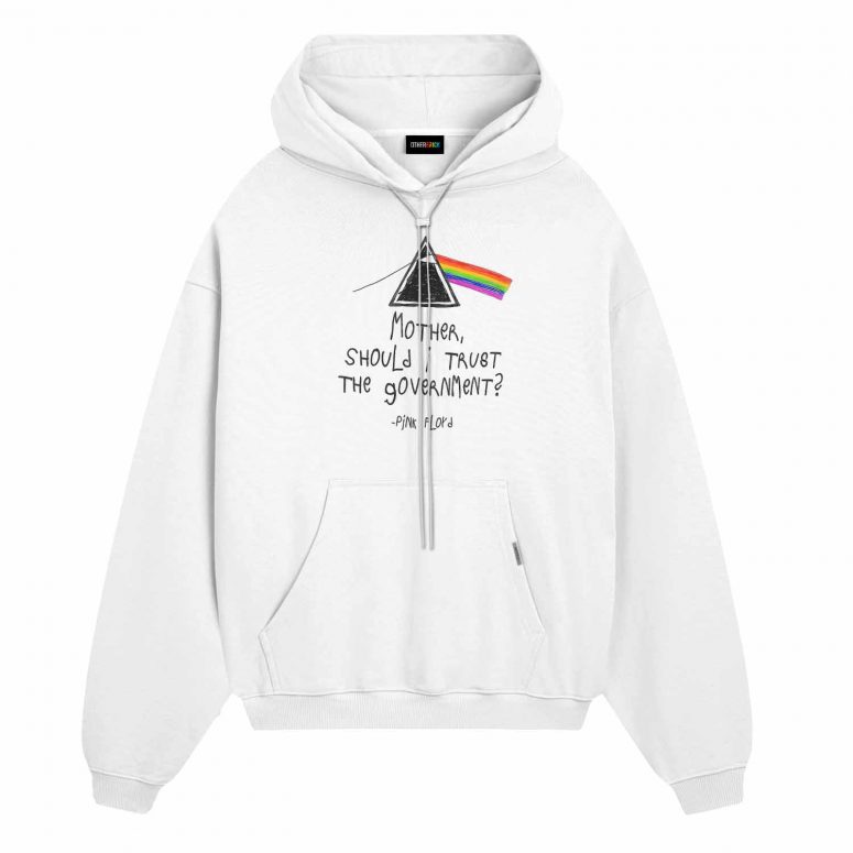 Mother Should I Trust the Government Drawing Pink Floyd Shirt