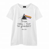Mother Should I Trust The Government Drawing Front Wtee White - OtherBrick