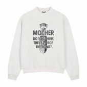 Mother Do You Think They Will Drop The Bomb Front Sweatshirt White - OtherBrick