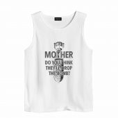 Mother Do You Think They Will Drop The Bomb Front Tank White - OtherBrick