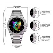 Nick Mason Butterfly X Dark Side Of The Moon Gentleman Powermatic Silver Watch Guide - OtherBrick