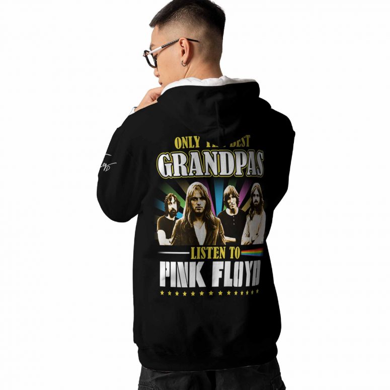 Only The Best Grandpas Listen To Pink Floyd Full Shirt Only The Best Grandpas Listen To Pink Floyd Full Shirt