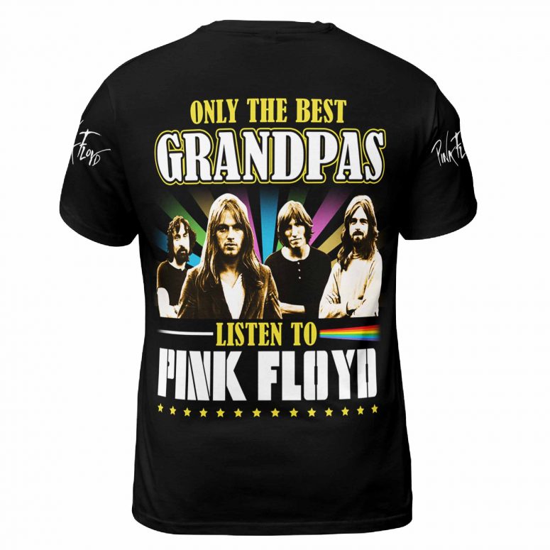 Only The Best Grandpas Listen To Pink Floyd Full Shirt Only The Best Grandpas Listen To Pink Floyd Full Shirt