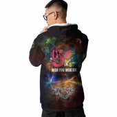 Pink Floyd 50th Anniversary Dsotm Time Animals Hoodie Back - OtherBrick