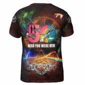 Pink Floyd 50th Anniversary Dsotm Time Animals Shirt Back - OtherBrick