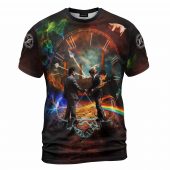 Pink Floyd 50th Anniversary Dsotm Time Animals Shirt Front - OtherBrick